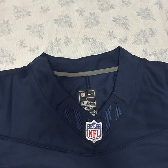 NFL Dak Prescott Dallas Cowboys White Nike Rush Vapor #4 Jersey - Picture 4 of 6